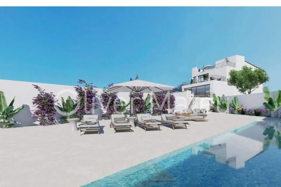 VILLA MIT POOL UND GARAGE IN CAMPANET