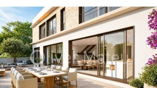 VILLA MIT POOL, TERRASSEN UND GARAGE IN SA VINYA DE SON VERI
