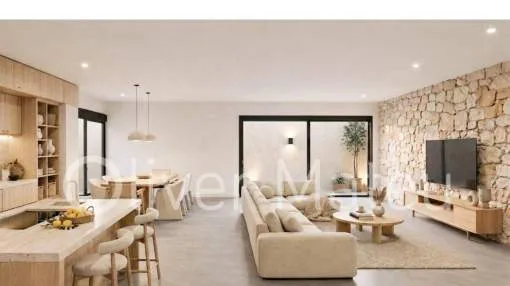 VOLLSTÄNDIG RENOVIERTES MALLORQUINISCHES HAUS MIT GARAGE UND POOL