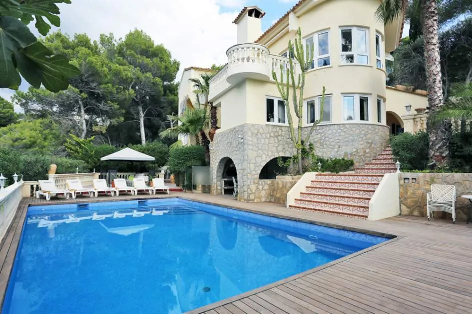 Grundstück und Villa mit Meerblick in Costa de la Calma