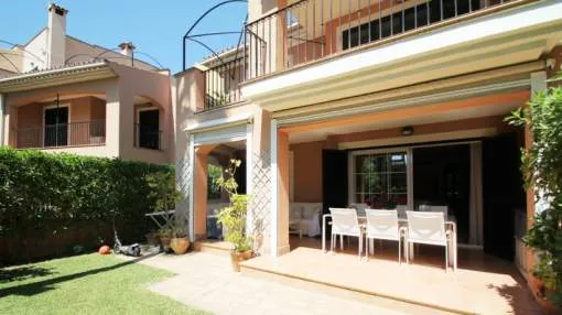 Elegante Wohnung mit privatem Garten in Santa Ponsa