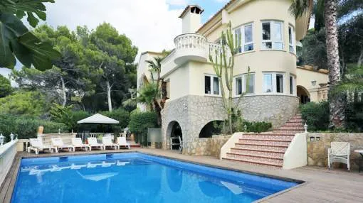 Traditionelle Villa mit Meerblick in Costa de la Calma