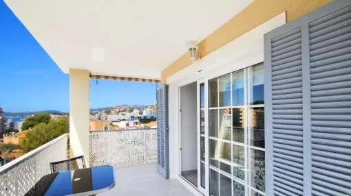 Meerblick-Apartment nahe am Strand von Santa Ponsa