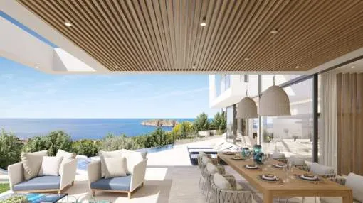 Elegante Luxusvilla mit Meerblick in Nova Santa Ponsa