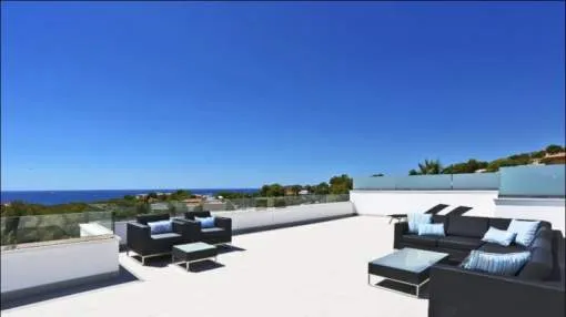 Luxusvilla mit Panoramameerblick in Nova Santa Ponsa
