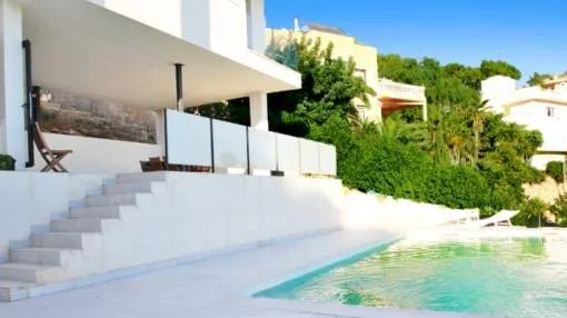 Moderne Villa in zweiter Meereslinie in Costa de la Calma