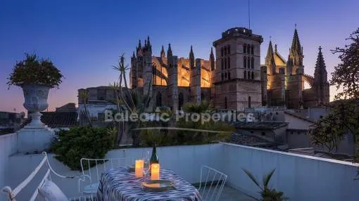 Fantastisches Stadthaus mit herrlichem Blick als Investition kaufen in Palma, Mallorca