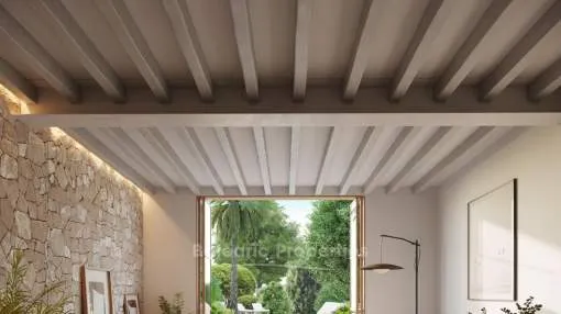 Luxuriöses Dorfhaus-Renovierungsprojekt kaufen in Campanet, Mallorca