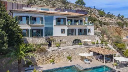 Prächtige Luxusvilla mit Meerblick kaufen in Son Vida, Palma, Mallorca