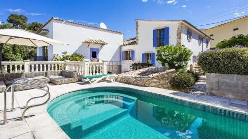 Attraktive Villa mit viel Charakter komplett renoviert in Bonanova, Mallorca