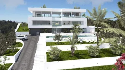 Neubau Villa kaufen im Südwesten Mallorcas