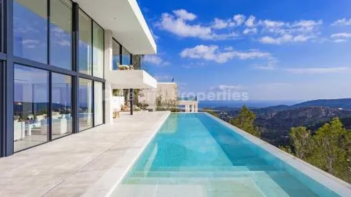 Eindrucksvolle Villa mit Infinity Pool und herrlicher Aussicht zum Verkauf in Son Vida, Mallorca