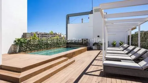 Wohnung mit Gemeinschaftsdachterrasse und Pool kaufen in Palma, Mallorca