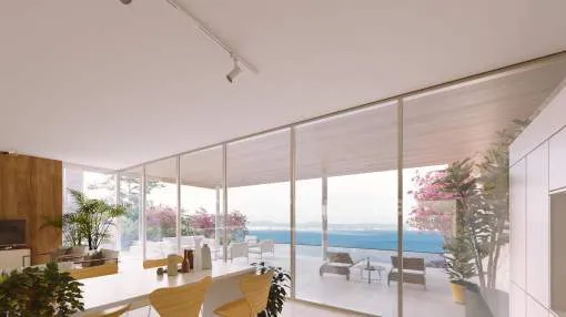Luxuriöse Neubauvilla in Strandnähe kaufen in Sol de Mallorca
