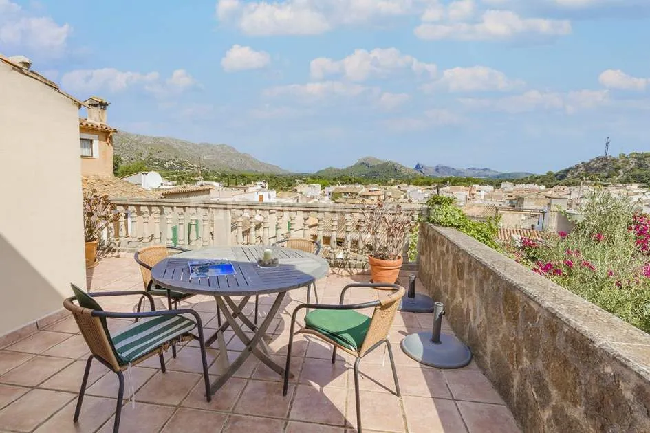 Wunderschöne Wohnung mit Bergblick kaufen in Pollensa, Mallorca