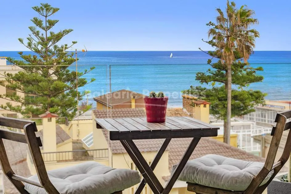 Meerblick-Penthouse-Wohnung zu verkaufen in Can Picafort, Mallorca