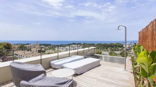 Luxuriöses Duplex-Penthouse mit Pool auf dem Dach, zu verkaufen in Palma, Mallorca