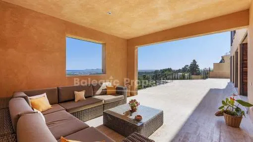 Freistehende Villa mit herrlichem Blick in Campanet, Malllorca