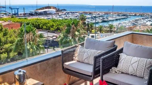 Moderne Wohnung mit Meerblick kaufen in Portals Nous, Mallorca