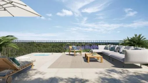 Hervorragende Villa mit Meerblick zu verkaufen in Cala Figuera, Mallorca