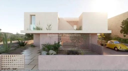 Designervilla kaufen in der Nähe des Strandes Es Trenc in Sa Rapita, Mallorca