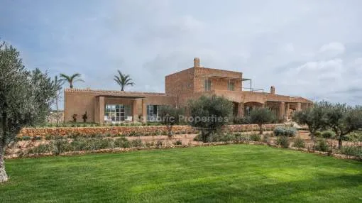 Elegante neue Villa kaufen in der ruhigen Landschaft von Sa Rapita, Mallorca