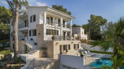 Wunderbare Villa mit beheiztem Pool kaufen in Alt Bendinat, Mallorca