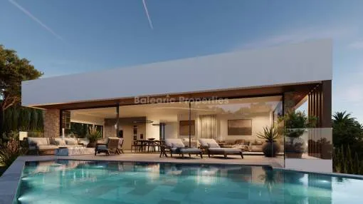 Hochmoderne Luxusvilla kaufen in Bendinat, Mallorca