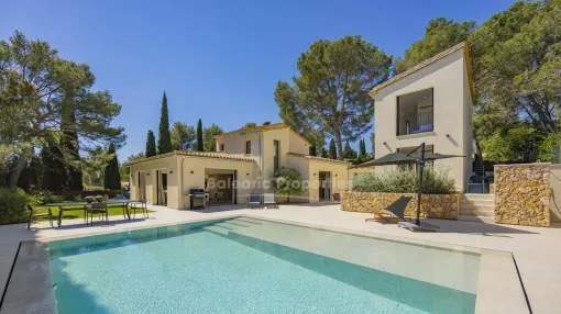 Exklusive Luxusvilla mit Pool und Gästehaus kaufen bei Pollensa, Mallorca