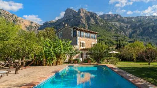 Wunderschöne renovierte Finca kaufen in den Bergen von Sóller, Mallorca