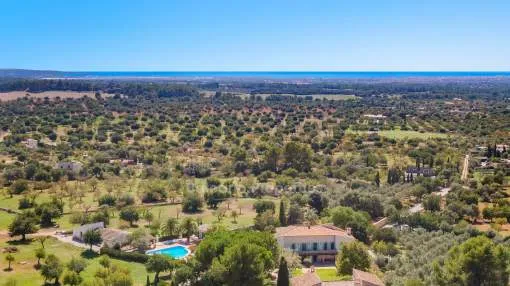 Palastartiges Landgut mit großem Gästehaus zu verkaufen in Bunyola, Mallorca
