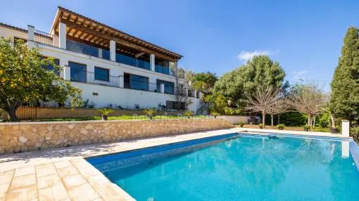 Exklusive Villa mit Panoramablick kaufen in Esporles, Mallorca