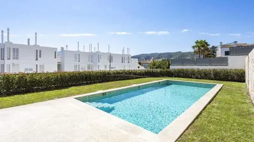 Neue Erdgeschosswohnung mit Garten kaufen in Bonanova, Mallorca