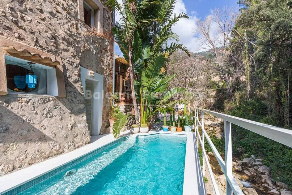 Einzigartiges Dorfhaus mit Pool kaufen im Zentrum von Fornalutx, Mallorca