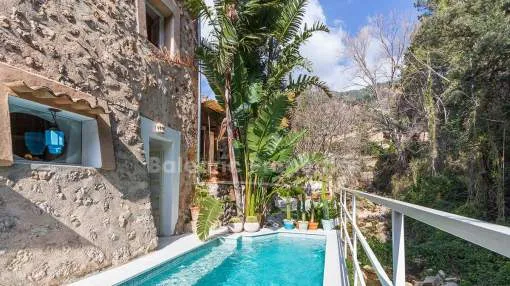 Einzigartiges Dorfhaus mit Pool kaufen im Zentrum von Fornalutx, Mallorca