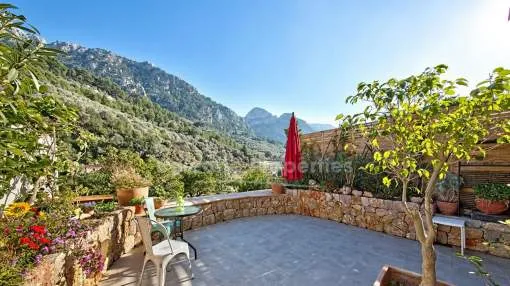 Zeitgenössisches Dorfhaus kaufen in Fornalutx, Mallorca