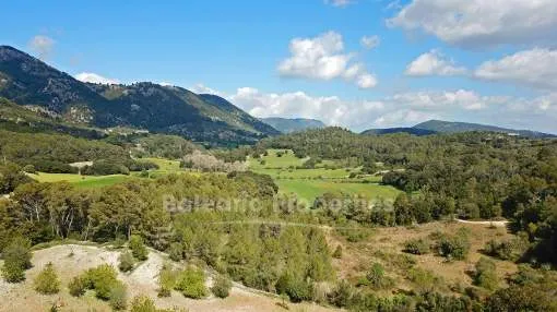 Großes rustikales Grundstück in ruhiger Lage in der Nähe von Campanet, Mallorca, zu verkaufen