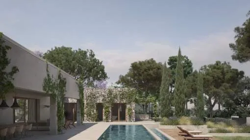 Luxuriöse neue Villa kaufen in der Nähe des Club Náuticos in Santa Ponsa, Mallorca Luxuriöse neue Villa kaufen in der Nähe des Club Náuticos in Santa Ponsa, Mallorca