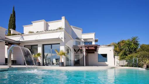 Außergewöhnliche Designervilla mit Meerblick, Bendinat, Mallorca Außergewöhnliche Designervilla mit Meerblick, Bendinat, Mallorca