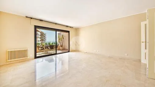 Wundervolles Penthouse mit Meerblick-Terrasse zum Verkauf, Can Barbarà, Hafen, Palma. 