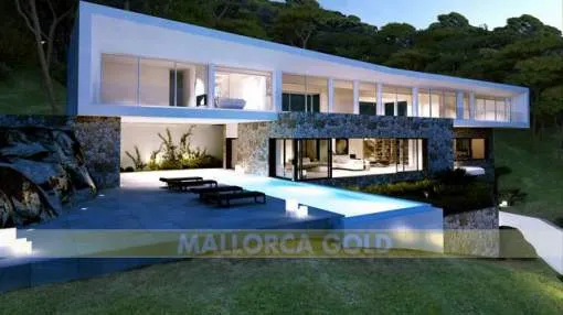 Projekt für eine Designervilla in Sol de Mallorca Projekt für eine Designervilla in Sol de Mallorca