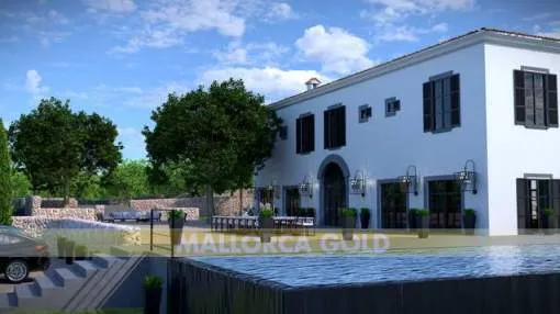Einzigartiges Herrenhaus zum Renovieren in der Nähe von Bunyola Einzigartiges Herrenhaus zum Renovieren in der Nähe von Bunyola