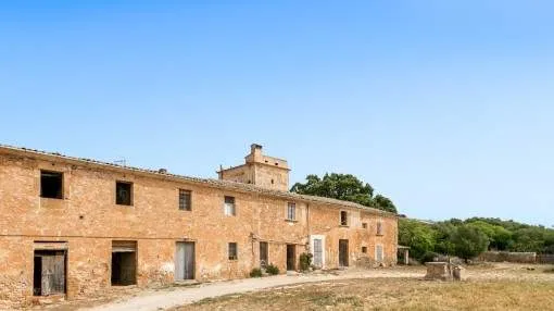 Großes Finca Grundstück mit Ruine Nähe San Lorenzo-zum Kauf