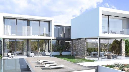 Fantastisches Neubau-Projekt einer 4-Schlafzimmer-Villa mit Pool in Sol de Mallorca Fantastisches Neubau-Projekt einer 4-Schlafzimmer-Villa mit Pool in Sol de Mallorca