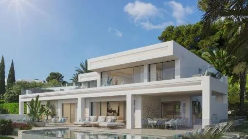 Einzigartiges Reformierungsprojekt einer wunderschönen Villa in Sol de Mallorca