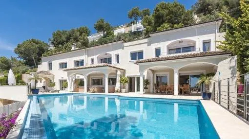Beeindruckende Villa auf einem Doppelgrundstück in der schönen Gegend von Costa d’en Blanes
