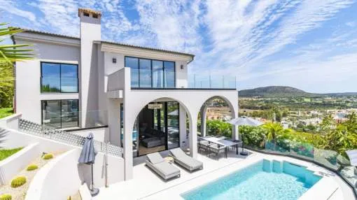 Beeindruckende Designer-Villa mit atemberaubendem Meerblick in Santa Ponsa