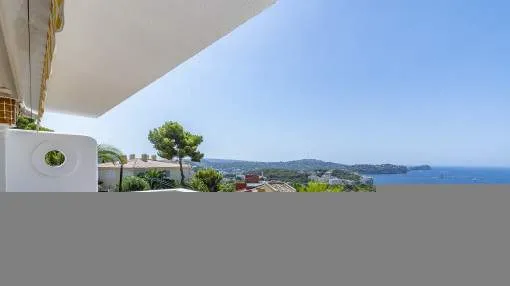Mediterrane Doppelhaushälfte mit einem fantastischen Meerblick in gepflegter Anlage in Costa de la Calma