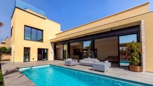 Moderne und luxuriöse Villa mit 2 Pools in Sa Ràpita