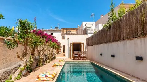 Wunderschönes Dorfhaus in Alaró mit Garten und Pool